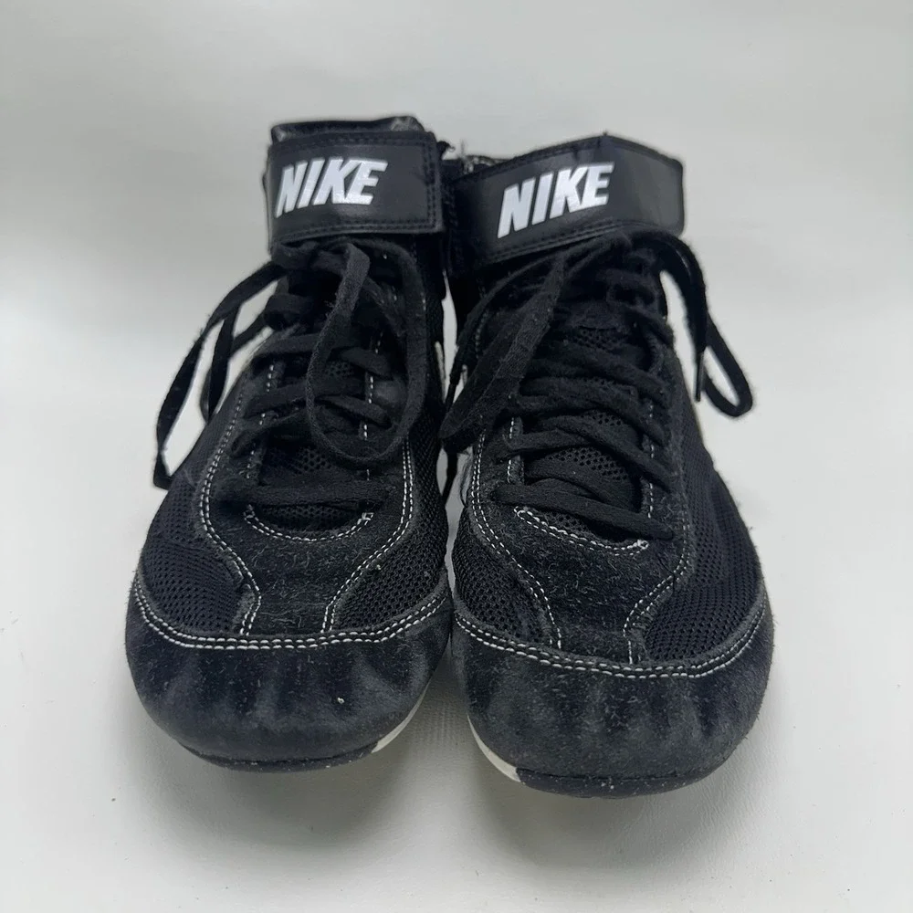 Nike Speed Sweep VII 366683-001 Mens Size 7.5 Black White Wrestling‎ Shoes